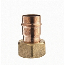 End Feed Straight Cylinder Tap Connector 22mm 1inch