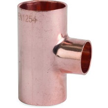 Flow Endfeed Red Tee 22x15x15mm                           