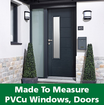 Made to measure PVCu windows, doors and bi-folds