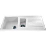 AS2WH Inset asterite 1.5 bowl sink