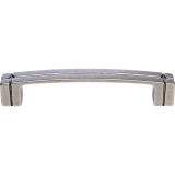 Grooved Pewter D Handle