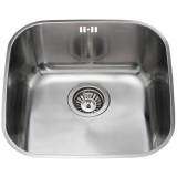 KCC23SS Undermount curved single bowl sink
