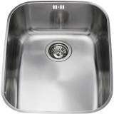 KCC24SS Undermount curved single bowl sink