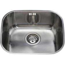 KCC22SS Undermount curved single bowl sink