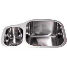 KCC27SS Undermount curved 1.5 bowl sink