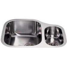KCC28SS Undermount curved 1.5 bowl sink