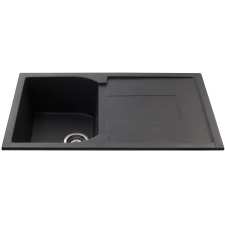 KG71BL Inset composite single bowl sink