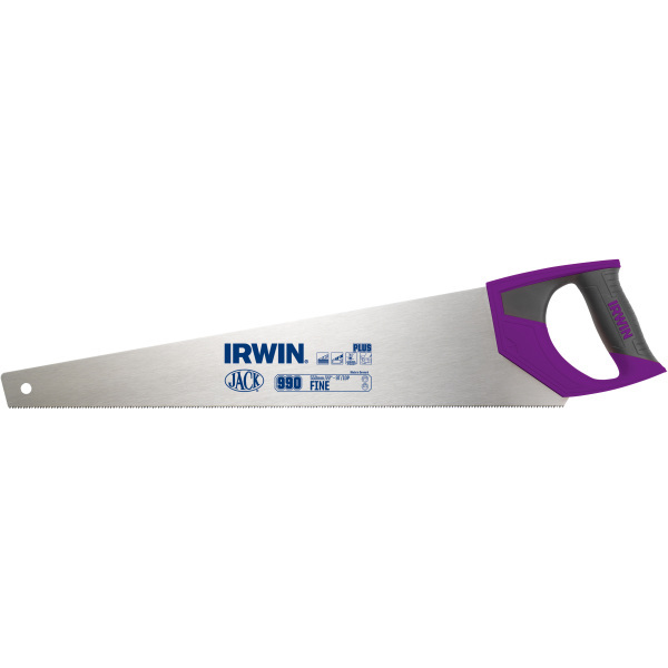 Irwin Fine Handsaw Soft Grip 550mm 22in  