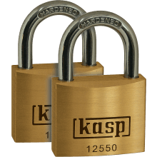 Kasp 50mm Premium Brass Padlock K12550D