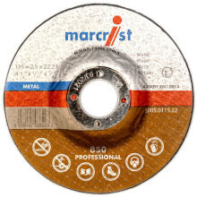 Marcrist 850 Metal Cutting Disc 2.5x22.23x125mm DPC