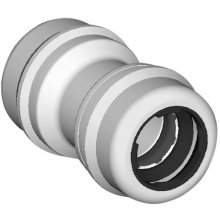 Marley Equator Straight Connector 15mm