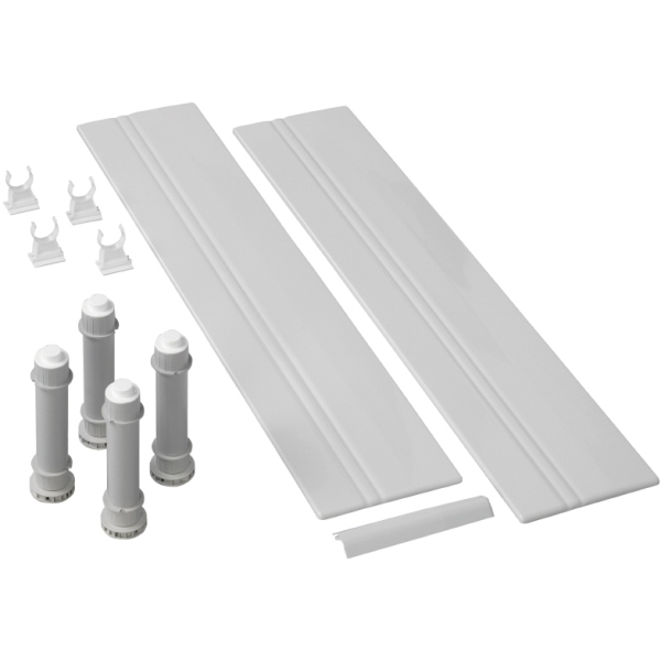 Mira Flight Square Riser Conversion Kit 900mm White