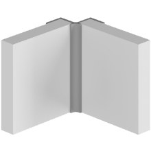 Multipanel Internal Corner Profile White