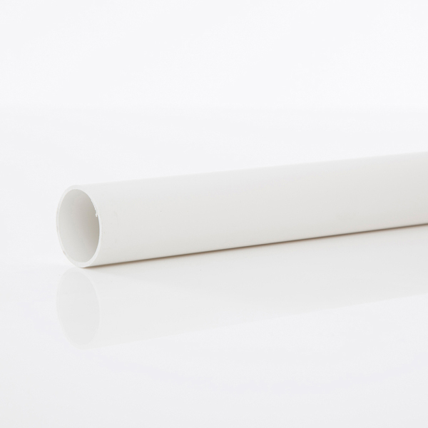 POLYPIPE 40MM X 3MT MUPVC PIPE     WHITE