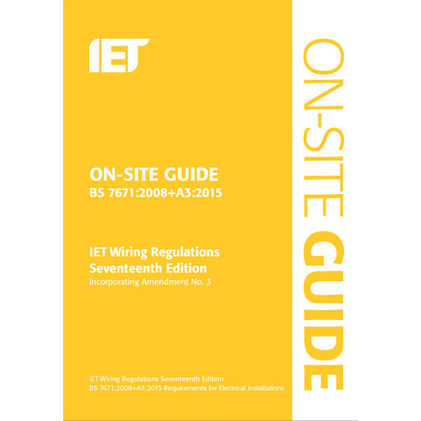 NICEIC 5697 IET On-Site Guide