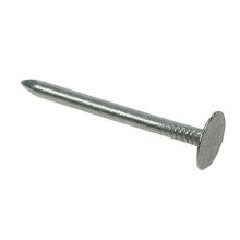 OJ Galvanised Clout Nails - 500g Polybag - 65x3.75mm