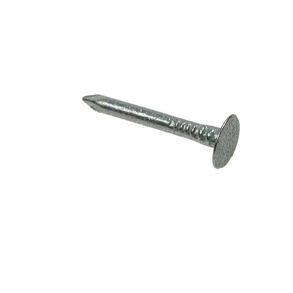 OJ Galvanised ELH Clout Nails - 500g Polybag - 40x3mm