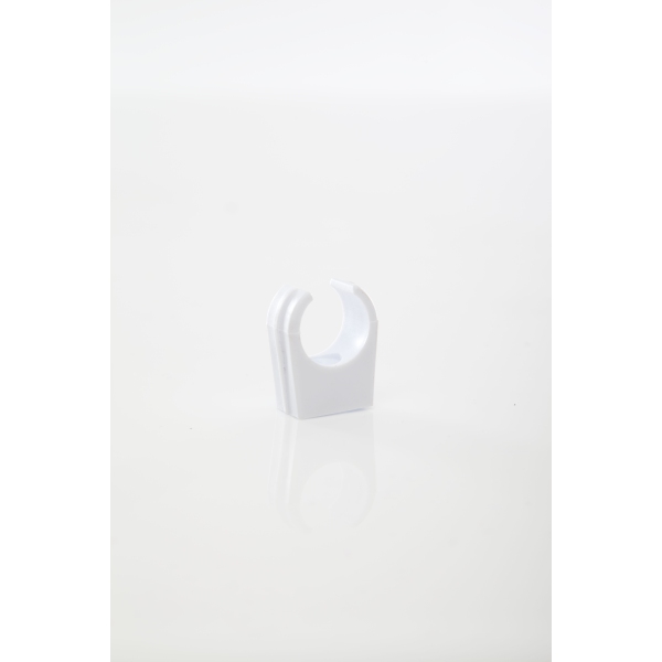 Polypipe ABS Overflow Pipe Clip 21.5mm  White
