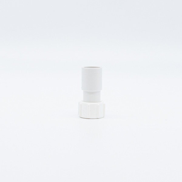 Polypipe ABS Overflow Straight Adaptor 21.5mm White