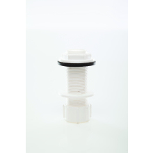 Overflow Straight Tank Connector White 21.5mm 
