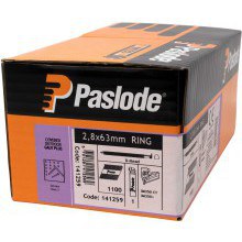 Paslode Handy Pack 63 x 2.8mm RG Galv Plus (Qty 1100) & 1 Fuel Cell For IM350+