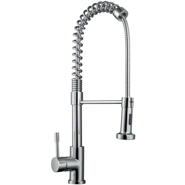 Rome Pull Out Side Lever Kitchen Sink Mixer