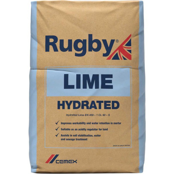 Rugby 25kg Natural Hydraulic Lime White