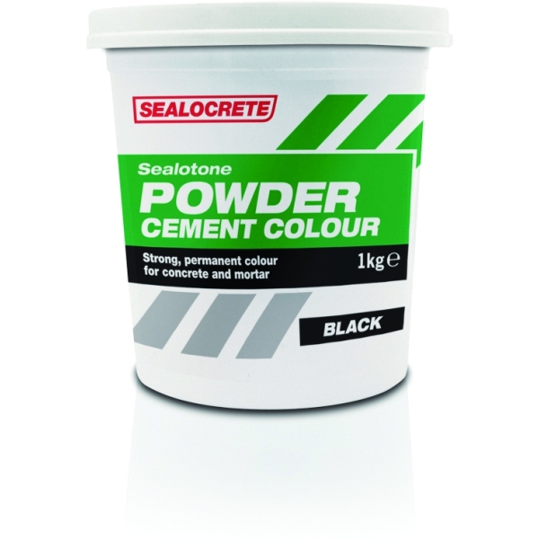 Sealocrete 1kg Tub Sealotone Powder Black
