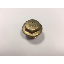 SG 1/2" Brass Flanged Plugs 10pk