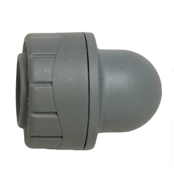  Polyplumb Socket Blank Cap Grey 10mm