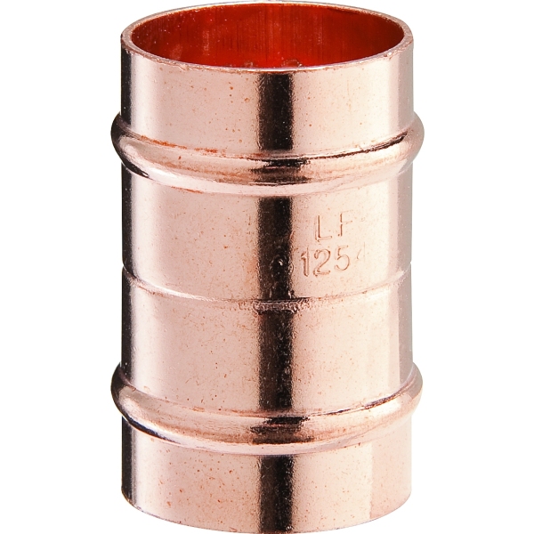 Solder Ring Straight Coupling CxC 15mm