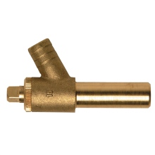 Spigot Draincock Brass 15mm