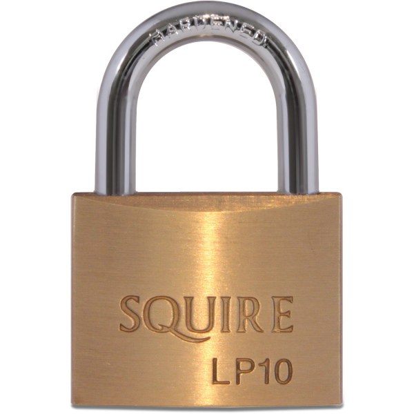 Squire Solid Brass Padlock 50mm LP10