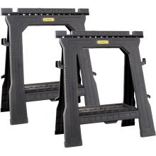 Stanley Folding Sawhorse Twin Pack