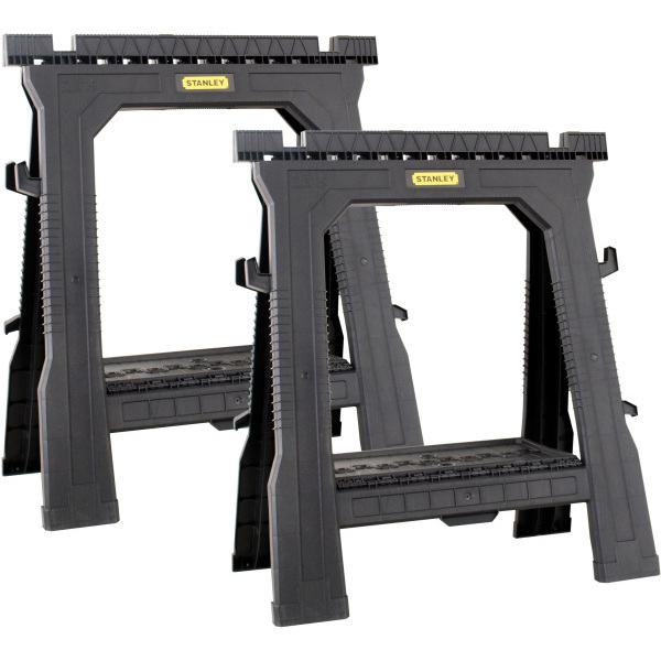 Stanley Folding Sawhorses Twin Pack 