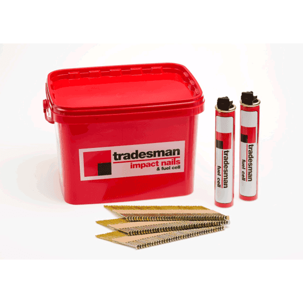 Tradesman Galvanised Nail/Fuel Pack 2.9x50mm Pk 3000