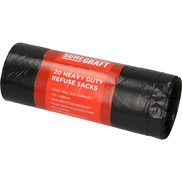 Suregraft Heavy Duty Rubble Sack Pack 20