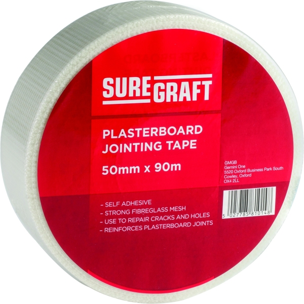 Suregraft Plasterers Scrim Tape 50mm x 90m