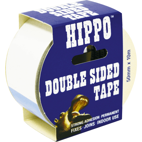 Tembe Hippo 50mm x 10m Double Sided Tape