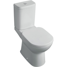 Tempo Close Coupled WC Pan with Horizontal Outlet
