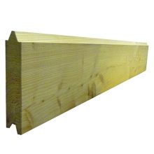 Tongue and Groove Green Treated Timber Decking Board 47 x 200mm x 3.6M
