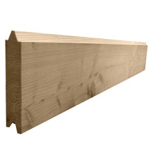Tongue and Groove Brown Treated Timber Decking Board 47 x 200mm x 3.6M