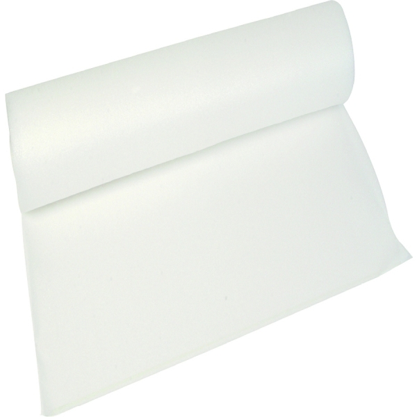 Underlay Acoustic White Foam 2mm Roll 1 x 15m