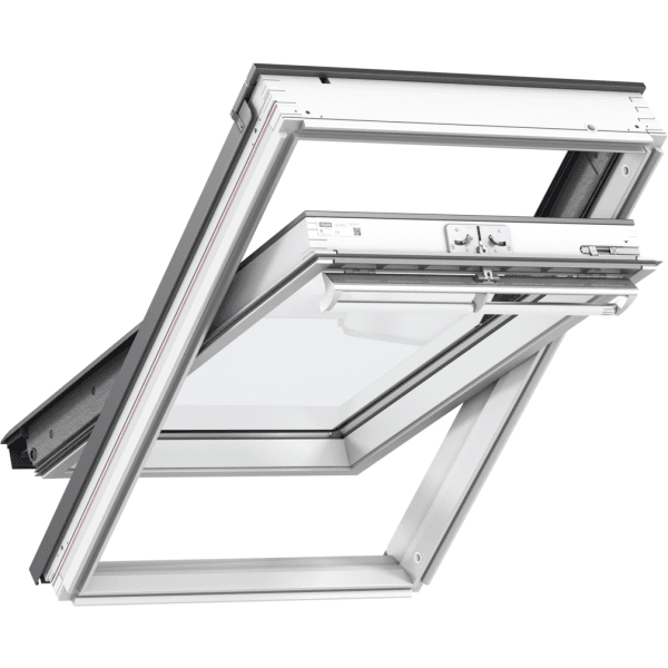 Velux Top Hung Roof Window White Painted 55 x 98cm GPL CK04 2070