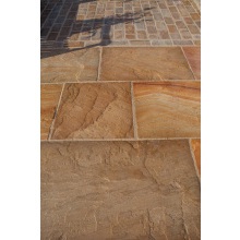 Victorian Patio Pack Buff Brown 12.96m2