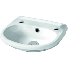 Wall Hung Harmony 365mm Two Tap Hole Cloakroom Basin