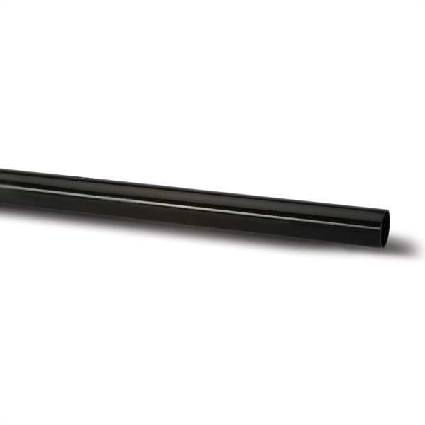 Polypipe Solvent Waste Pipe 40mm x 3m Black