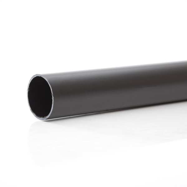 Polypipe Solvent  Waste Pipe 50mm x 3 Metres ABS Black 