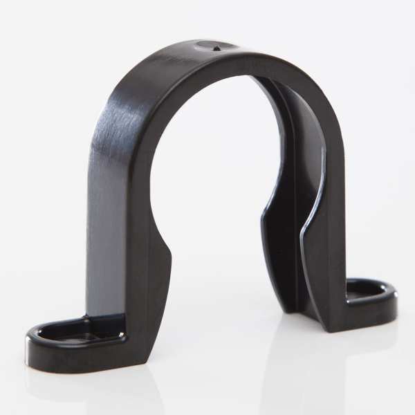 Polypipe Solvent Waste Pipe Clip 32mm Black