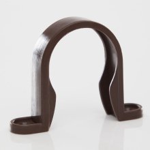 Waste Pipe Clip Brown 40mm  